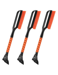 Cepillo de Nieve y Raspador de Hielo Odoland 27" Naranja