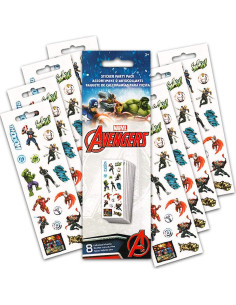 Libro para Colorear Marvel Avengers con Stickers 25 Páginas 2
