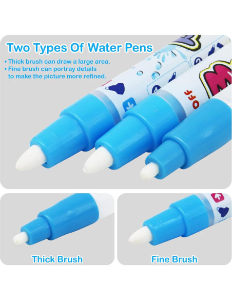 Alfombrilla Mágica de Dibujo de Agua Jasonwell 79x79 cm