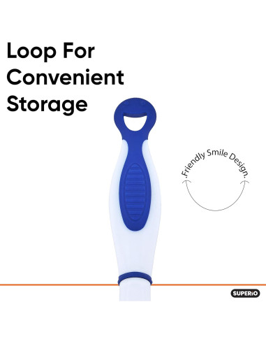 Limpiador de Ventanas Superio 15.24 cm - 2 Paquete Azul