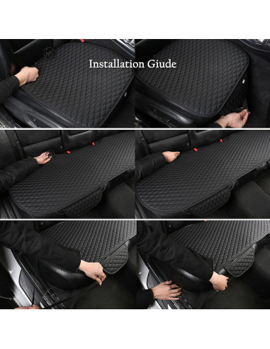 Cubiertas de Asiento Inferior West Llama PU Beige Universal