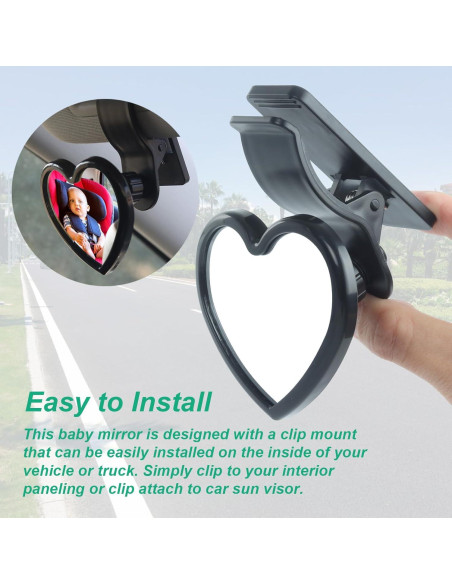 Espejo Convexo para Bebés LoyaGour LBM Ajustable 360 Espejo Convexo para Bebés LoyaGour LBM Ajustable 360