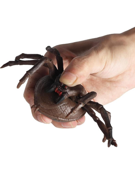 Figuras de Insectos de Goma RCOMG - Araña, Escorpión y Ciempiés Figuras de Insectos de Goma RCOMG - Araña, Escorpión y Ciempiés