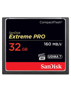 Tarjeta de Memoria SanDisk 32GB CompactFlash UDMA 7 160MB/s