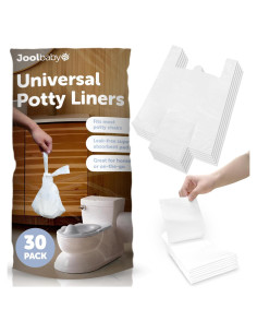 Forros desechables para orinal Jool Baby - 30 unidades superabsorbentes
