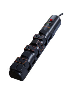 Protector de Sobretensión ECHOGEAR 2160J con 8 Salidas Rotativas