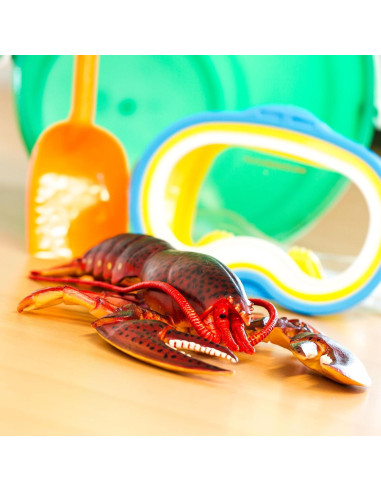 Figura de Langosta de Maine Safari Ltd. 20 cm Juguete Educativo
