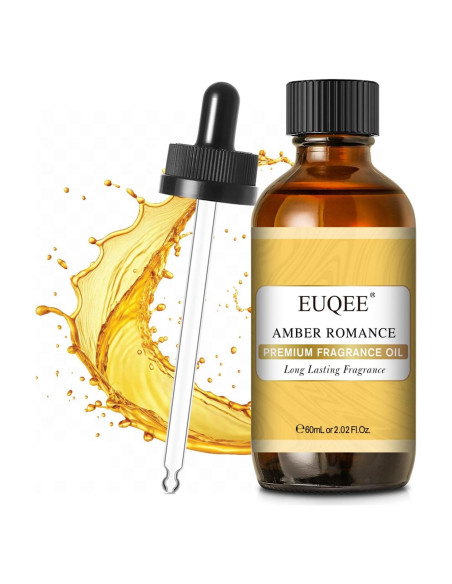 Aceites Aromáticos EUQEE Ámbar Romance 60ml para Difusor
