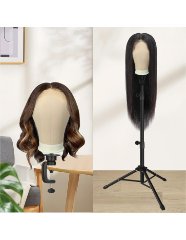 Cabeza de Maniquí 53 cm Zhiqian para Peluca y Exhibición