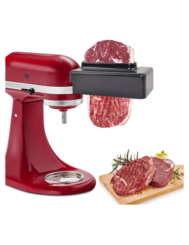 Ablandador de Carne Kitchenaid Accesorio Acero Inoxidable Negro