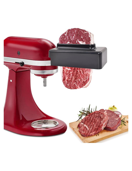 Ablandador de Carne Kitchenaid Accesorio Acero Inoxidable Negro