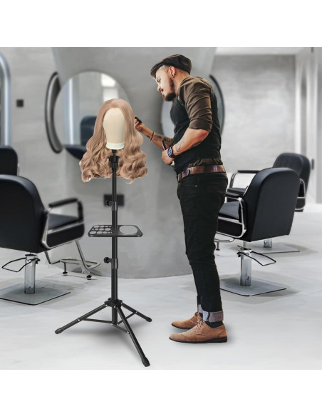 Cabeza de Maniquí 53 cm Zhiqian para Peluca y Exhibición