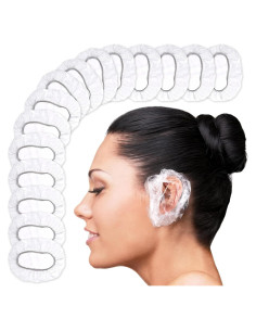 200 Fundas de Oído Desechables KETAR para Ducha Impermeables