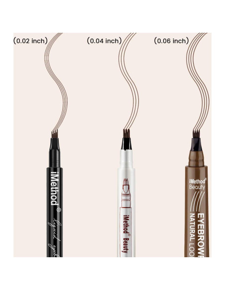 Lápiz de Cejas iMethod - Tatuaje Impermeable 3ML Negro Lápiz de Cejas iMethod - Tatuaje Impermeable 3ML Negro