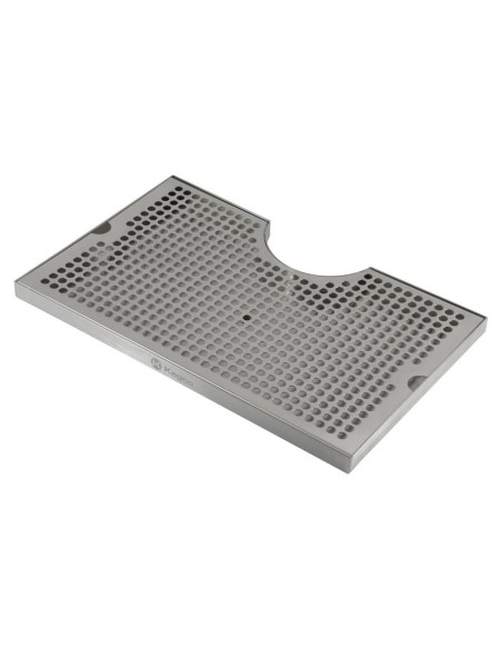 Bandeja de Goteo Kegco SECO-1610D Acero Inoxidable 40.64x25.4cm Bandeja de Goteo Kegco SECO-1610D Acero Inoxidable 40.64x25.4cm