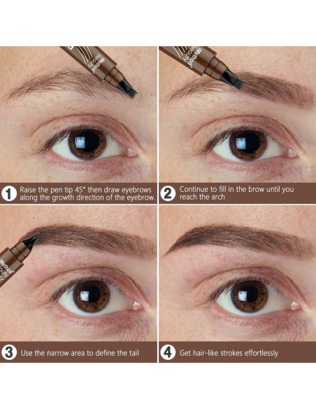 Lápiz de Cejas iMethod - Tatuaje Impermeable 3ML Negro Lápiz de Cejas iMethod - Tatuaje Impermeable 3ML Negro