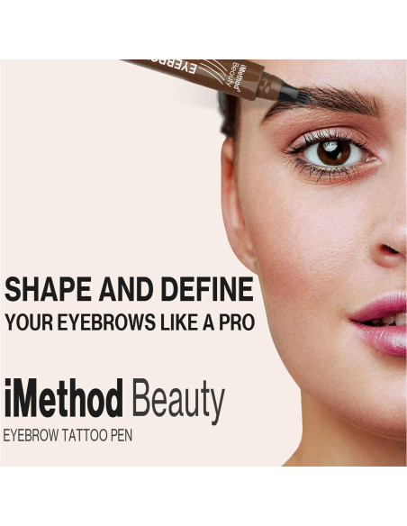 Lápiz de Cejas iMethod - Tatuaje Impermeable 3ML Negro Lápiz de Cejas iMethod - Tatuaje Impermeable 3ML Negro