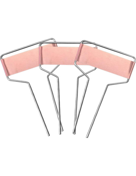 40 Etiquetas de Metal para Plantas Wehhbtye con Bolígrafo