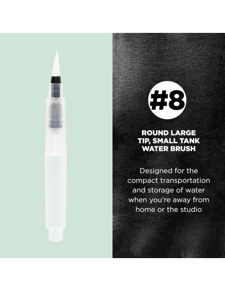 Pincel de Agua SAKURA Koi 4 ml Punta Grande Acuarela