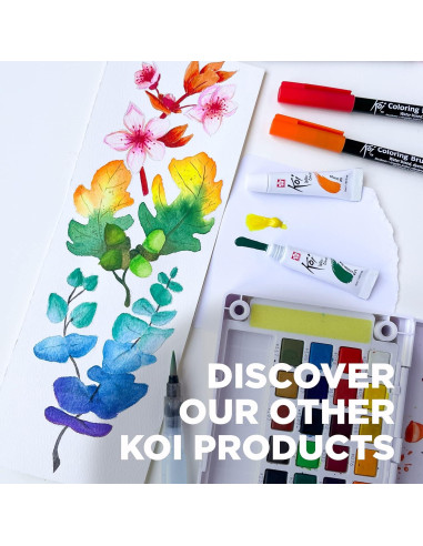 Pincel de Agua SAKURA Koi 4 ml Punta Grande Acuarela