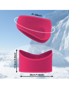 Orejeras Plegables Anpiwshjo para Mujeres - Calentadores de Oídos Invierno 2