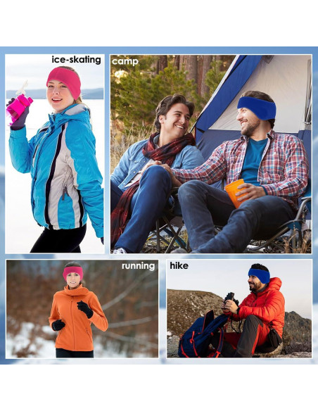 Orejeras Plegables Anpiwshjo para Mujeres - Calentadores de Oídos Invierno