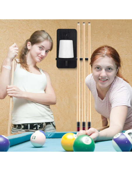 Soporte de Tiza de Madera Geelin HOD1898 5 Ranuras Negro