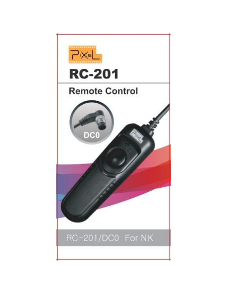 Cable de liberación de obturador Pixel DC0 para Nikon Z8 Z9 D3 D4 D5 D6