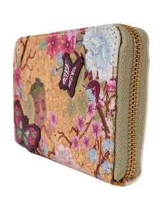 Billetera Loungefly Groot Marvel con cierre y ranuras 2