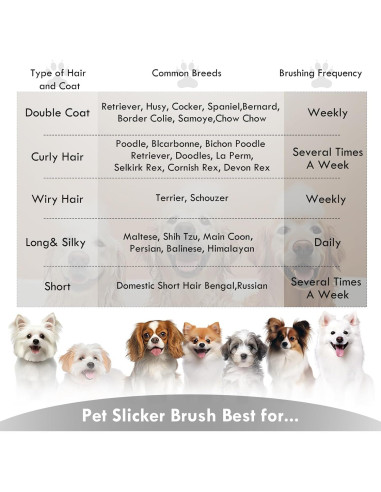 Cepillo Slicker para Perros COZYGIFT Grande Negro - Aseo Efectivo