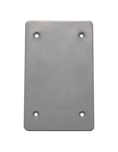 Cubierta de Salida 1 Gang Sealproof Gris a Prueba de Climas