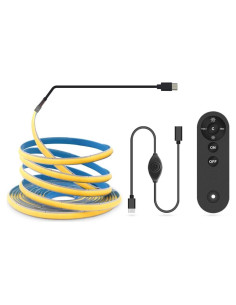 Tira de Luz LED COB 1M CUBITOR Regulable 5V USB Tipo-C 2700K