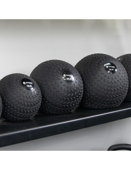 Balón de Slam Titan Fitness 4.54 kg Caucho Antideslizante