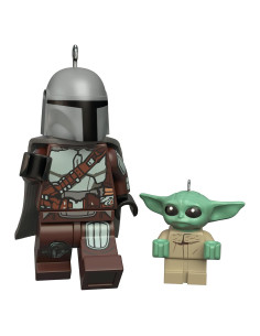 Adornos Navideños Hallmark Keepsake 2023 - El Mandaloriano y Grogu
