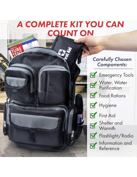 Bolsa de Emergencia Urbana Emergency Zone para 3-4 Personas