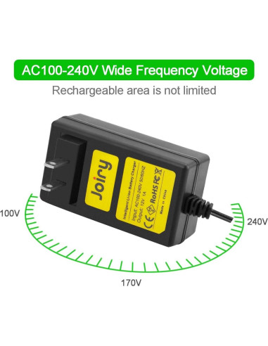 Cargador de Batería Li-ion 12V Joiry Compatible Black & Decker