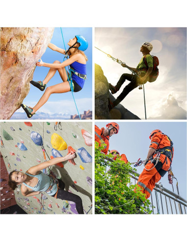 Cuerda de Escalada Nice C 10mm 10M Naranja - Rescate y Construcción