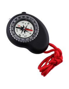 Brújula 3-en-1 Skywalker con Linterna LED y Cordón Negro