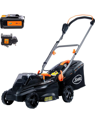 Cortadora de Césped Inalámbrica Scotts 20V 16" 2 en 1 con Batería