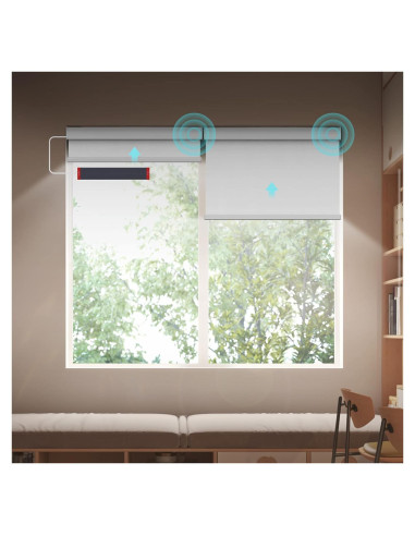 Panel Solar USB-C Canisteo 38.5x6.1cm para Persianas