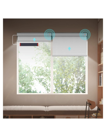 Panel Solar USB-C Canisteo 38.5x6.1cm para Persianas