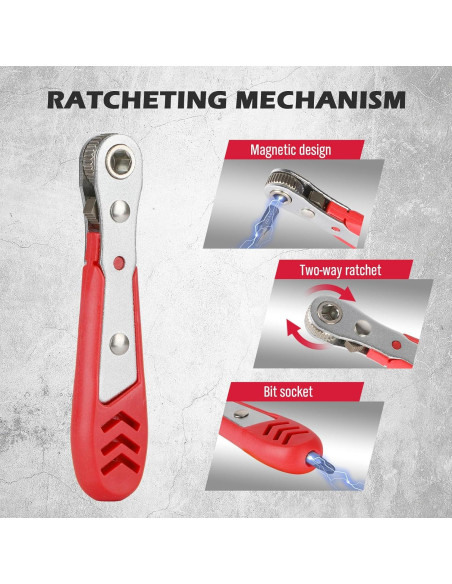 Juego de Puntas de Destornillador SEDY 260 Piezas CR-V