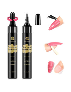 Removedor de Pegamento para Uñas UNA GELLA 12ml x2 - Sin Acetona