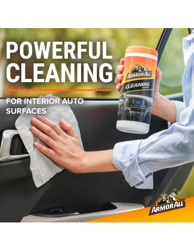 Toallitas de Limpieza Interior para Automóviles Armor All - 30 Unidades