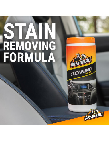 Toallitas de Limpieza Interior para Automóviles Armor All - 30 Unidades