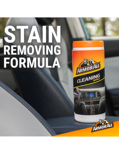 Toallitas de Limpieza Interior para Automóviles Armor All - 30 Unidades Toallitas de Limpieza Interior para Automóviles Armor All - 30 Unidades