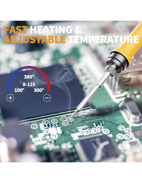 Kit de Soldador Inalámbrico Hakea 20V Max, Calentamiento Rápido Kit de Soldador Inalámbrico Hakea 20V Max, Calentamiento Rápido