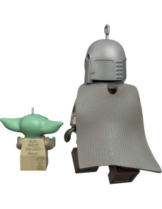 Adornos Navideños Hallmark Keepsake 2023 - El Mandaloriano y Grogu 2