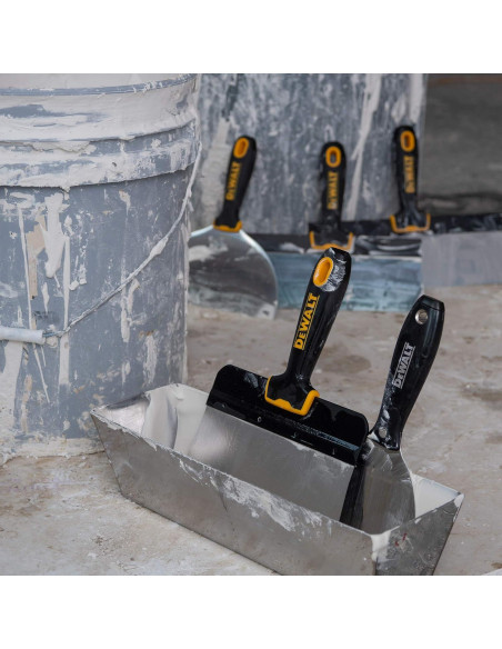 Cuchillos de Masilla DEWALT Acero Inoxidable 3 Piezas + Multitool Cuchillos de Masilla DEWALT Acero Inoxidable 3 Piezas + Multitool