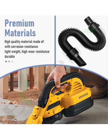 Manguera de Aspiradora N445803 y Accesorios D-eWalt